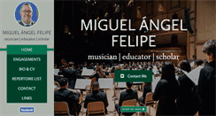 Desktop Screenshot of miguelfelipe.com