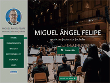 Tablet Screenshot of miguelfelipe.com